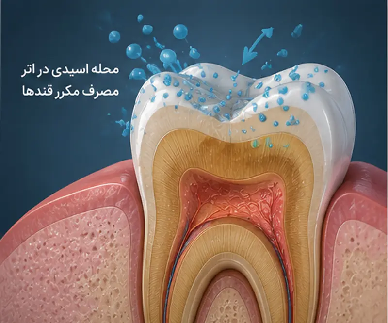 علت پوسیدگی دندان