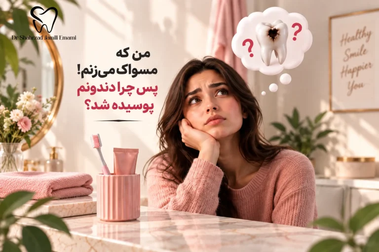 من که مسواک می‌زنم! پس چرا دندونم پوسیده شد؟